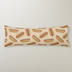 Hot dog body pillow