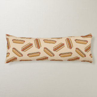 Hot dog body pillow