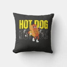 Hot Dog Cartoon Retro Food Graphic