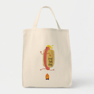 Hot Dog Dare Devil Tote Bag