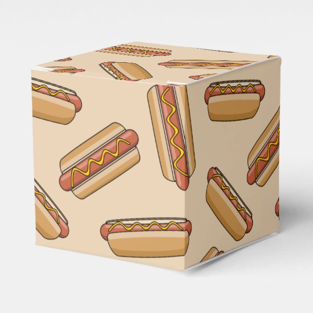 Hot dog favor box (Front Side)