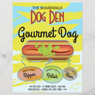 Hot Dog Flyer