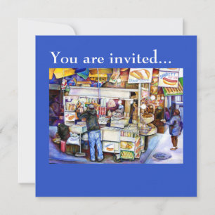 Hot Dog God, New York Invitation
