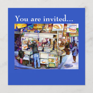 Hot Dog God, New York Invitation