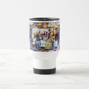 Hot Dog God, New York Travel Mug