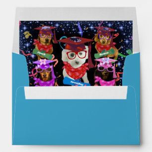 Hot Dog Graduation Envelopes
