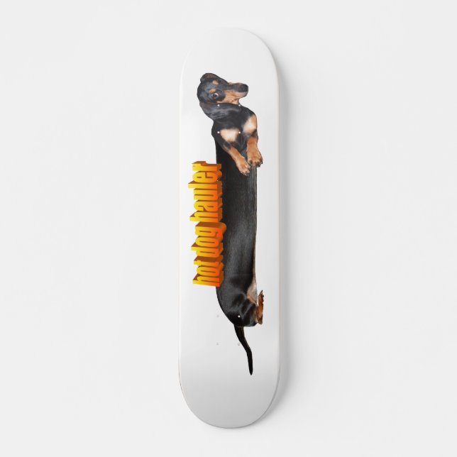 Hot Dog Hauler Skateboard (Front)