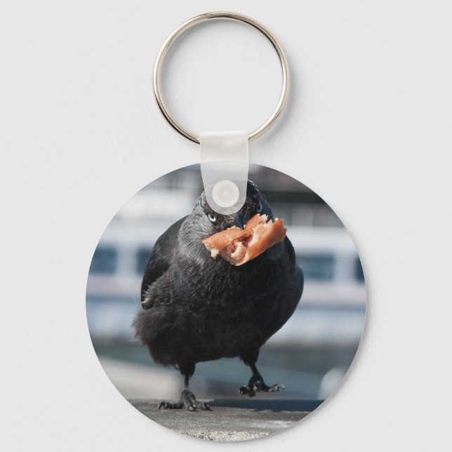 Hot dog hunter keychain (Front)