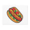 hot dog in bun