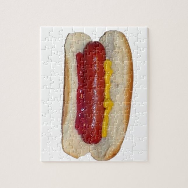 Hot Dog Jigsaw Puzzle (Vertical)