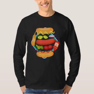 Hot Dog Kit I Fast Food Sausage Hotdogs Food Wiene T-Shirt