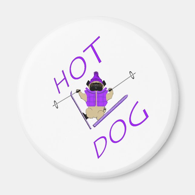 Hot Dog Magnet (Front)