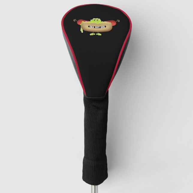 HOT DOG MAN GOLF HEAD COVER (Front)