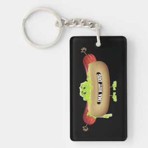 HOT DOG MAN KEYCHAIN