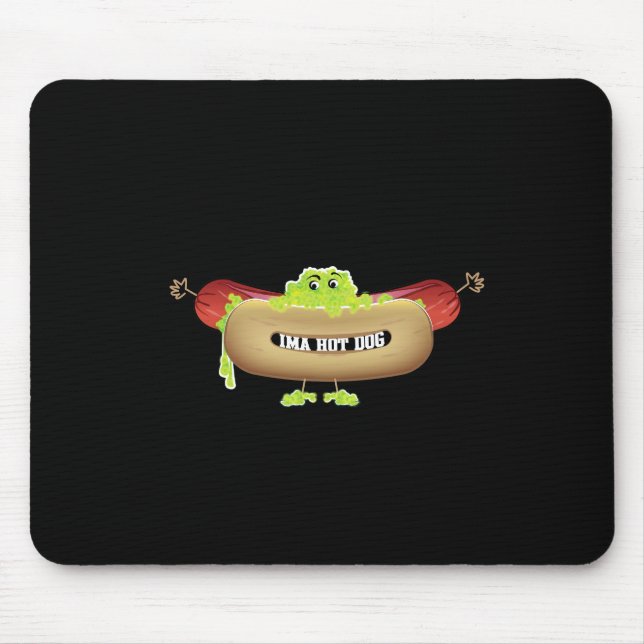 HOT DOG MAN MOUSE PAD (Front)