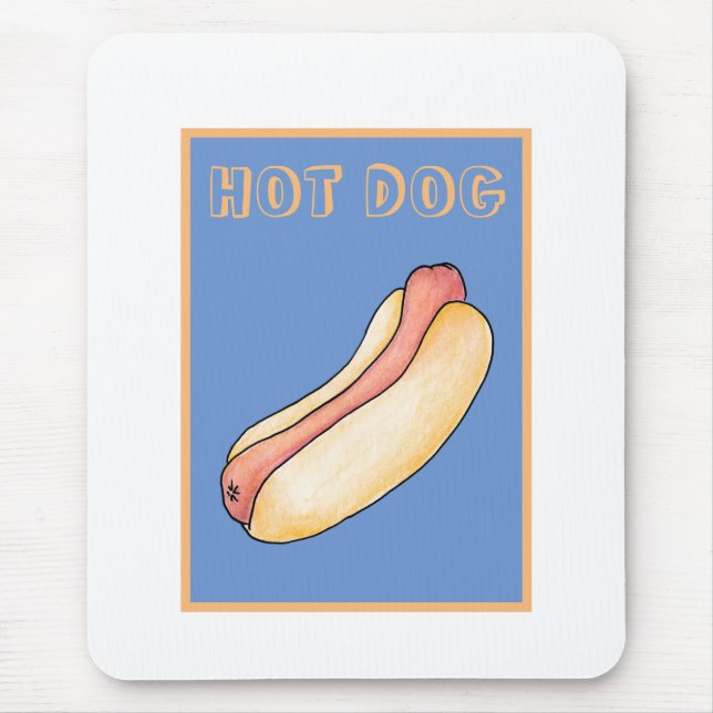 Hot dog mouse pad (Front)