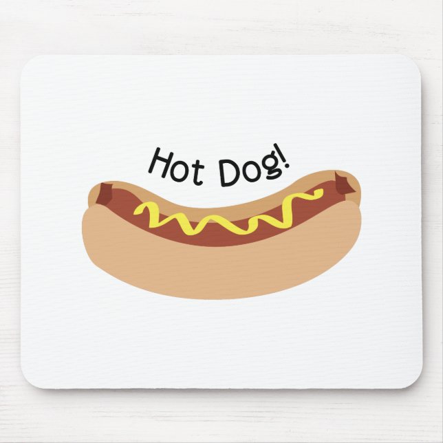 Hot Dog! Mouse Pad (Front)
