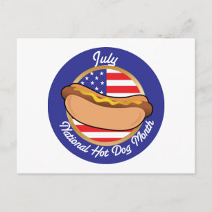 Hot Dog National Postcard