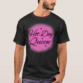 Hot Dog nival Airbrush Circus Fair Silly Tee