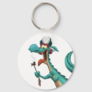 Hot Dog on a Stick Keychain