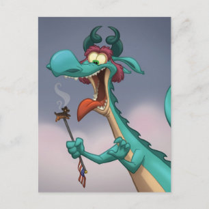 Hot Dog on a Stick Postcard