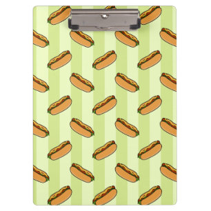 Hot Dog Pattern Clipboard