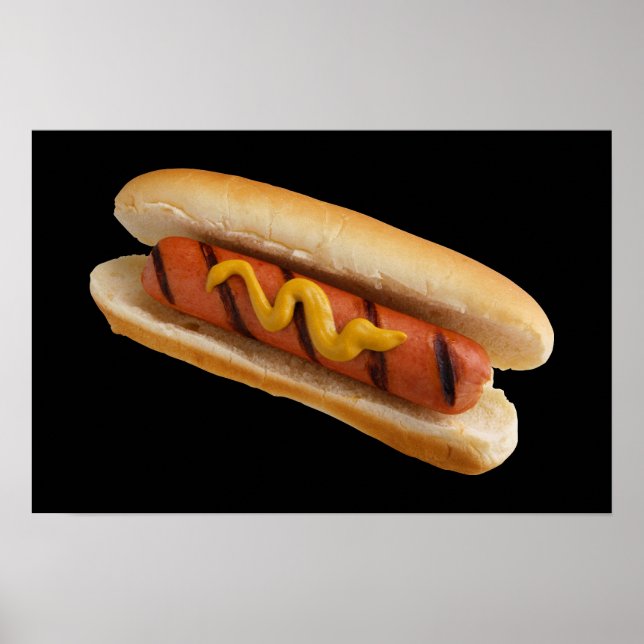 Hot Dog Poster (Front)