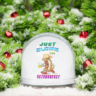 Hot dog snowglobe