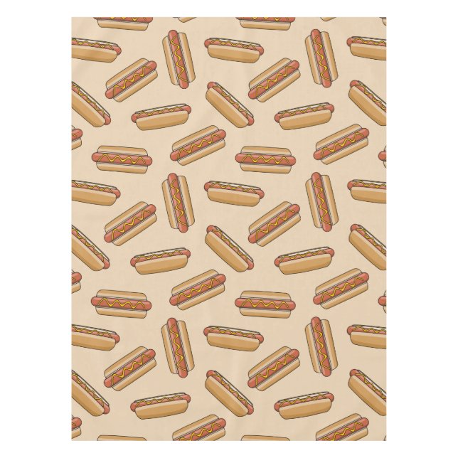Hot dog tablecloth (Front)