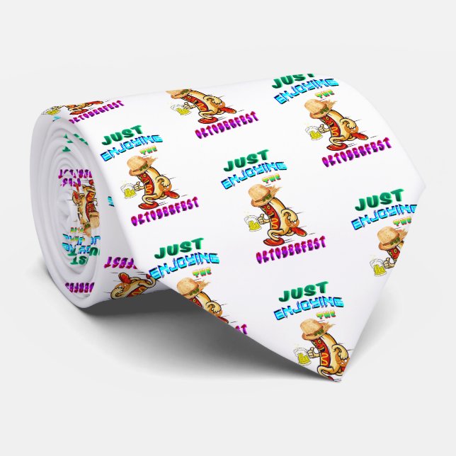 Hot dog tie (Rolled)