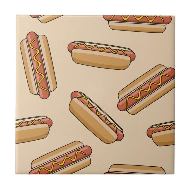 Hot dog tile (Front)