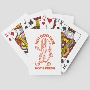 Hot Dog Time Playing Cards
