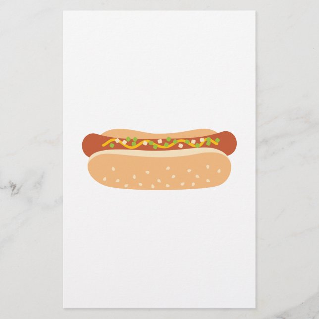 Hot Dog Toppings (Front)