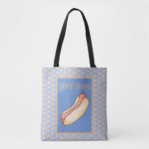 Hot dog tote bag