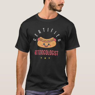 Hot Dog Wiener Franks Sausage Foodie Hotdog T-Shirt