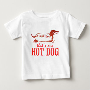 Hot Dog Wiener Funny Baby T-Shirt