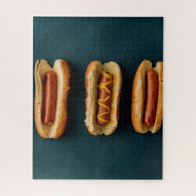 Hot Dogs and Buns Jigsaw Puzzle (Vertical)