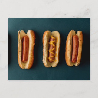 Hot Dogs and Buns Postcard