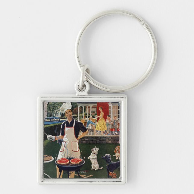 Hot Dogs Keychain (Front)