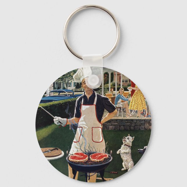 Hot Dogs Keychain (Front)