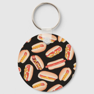 Hot Dogs Keychain