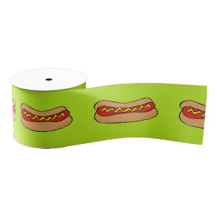 hot dogs ribbon grosgrain ribbon