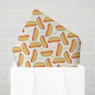 Hot Dogs Tissue Paper