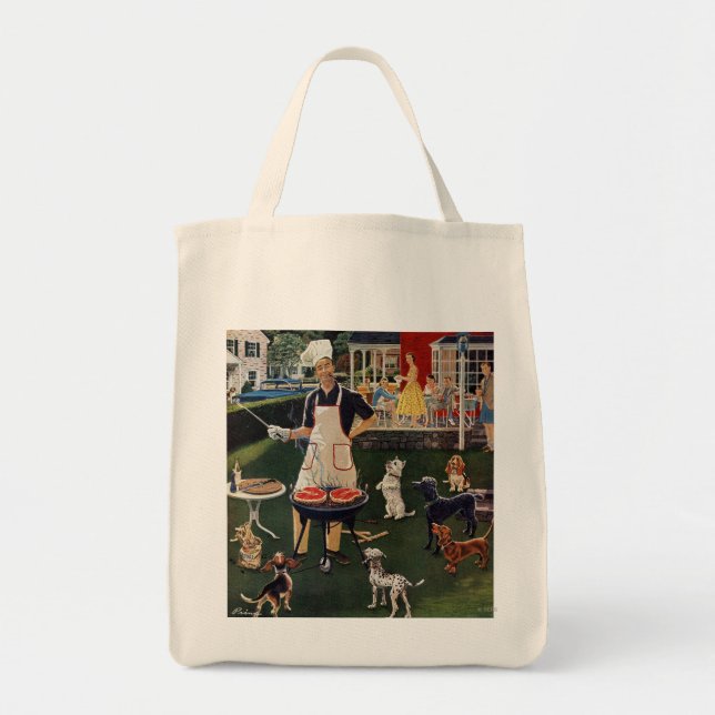 Hot Dogs Tote Bag (Front)