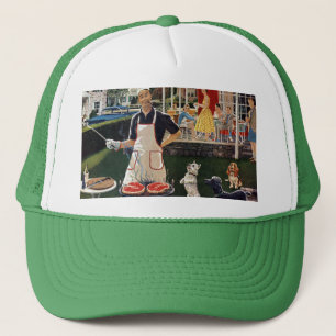 Hot Dogs Trucker Hat