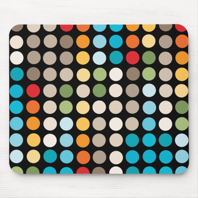 Hot Dots Mousepad- At the Beach Mouse Pad (Front)