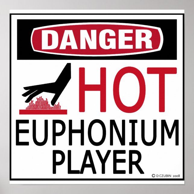Hot Euphonium Player Poster (Front)