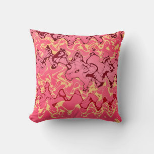 Hot Evening Throw Pillow