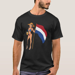 Hot Fan Girl Netherlands T-Shirt
