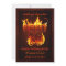 Hot Fire Sweet 16 Bonfire Party Invitation